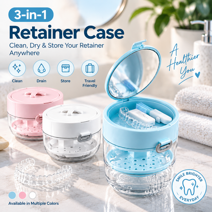 Smart Retainer Case – Clean, Dry & Store Your Retainer Anywhere