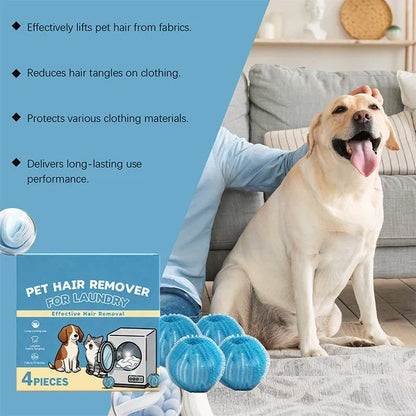 🔥First 50 customers enjoy buy 1 get 1 free 🔥Reusable pet hair removal laundry balls