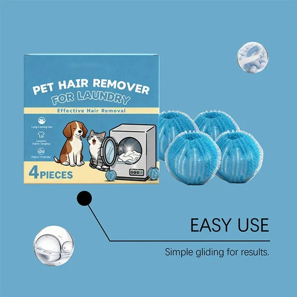 🔥First 50 customers enjoy buy 1 get 1 free 🔥Reusable pet hair removal laundry balls