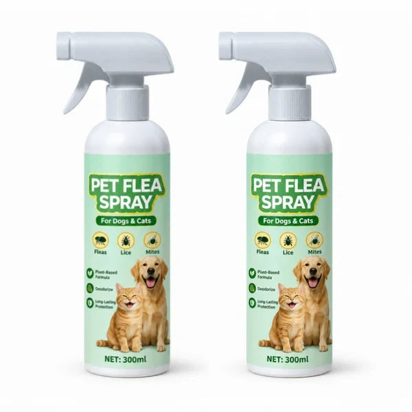🥳Top Recommendation🥳Buy 1 Get 1 Free for a Limited Time🥳Pet Flea Spray - Plant-Based Formula! 🛡️💨